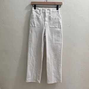 Madewell Women's White Ankle Jeans size 24
